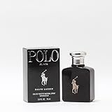 Ralph Lauren Polo Black Eau De Toilette Spray, 2.5 Fluid Ounce