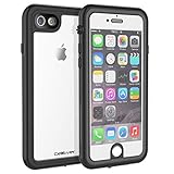 CellEver iPhone 6 / 6s Clear Case Waterproof Shock Absorbing IP68 Certified SandProof Snowproof Full Body Protective Transparent Cover Fits Apple iPhone 6 and iPhone 6s (4.7