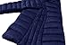 ZSHOW Women's Puffer Jacket Short Warm Lightweight Winter Jacket with Stand Collar (Navy,L)