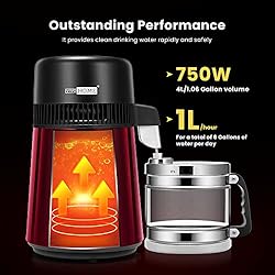 VIVOHOME 4L Brushed 304 Stainless Steel Water