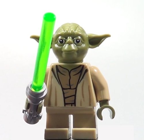 Lego yoda star wars minifigure - yoda chronicles clone wars 75017
