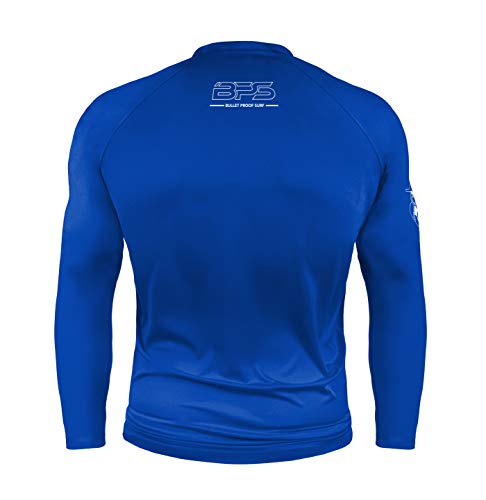 image for BPS Mens Long Sleeve Dry-Fit Rashguard with 50+ Sun Protection for Out