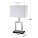 Globe Electric 11388 Table Lamp, 21 in, D'Alessio (Nickel)