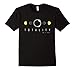 Mens Total Eclipse Shirt 2017, Solar Eclipse Phases Totality Gift XL Black