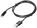 TimKong iPhone Charger Cable MFi Certified 3Packs [3FT 6FT 6FT] to USB Charging & Syncing charger cord Nylon Braided with iPhone X/8/8 Plus/7/7 Plus/6/6 Plus/iPad and more (Black)