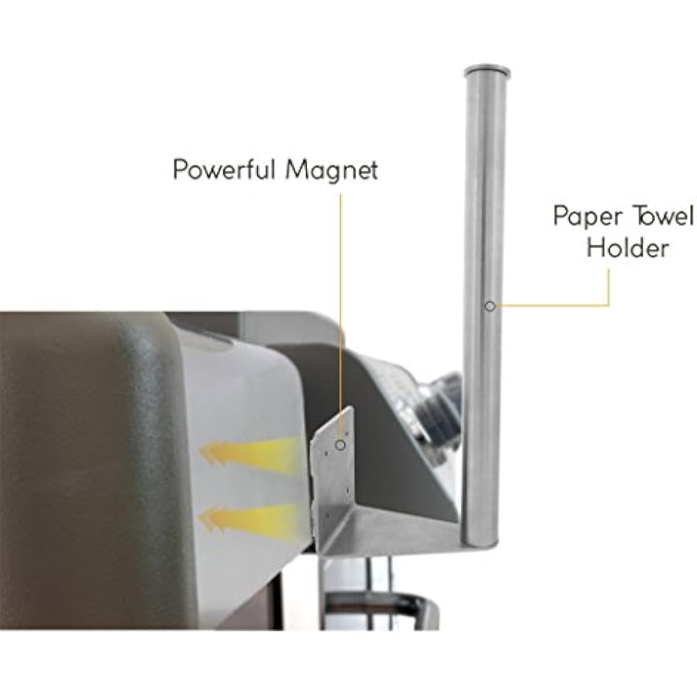 Premium Mount Paper Towel Holder Durable Stainless Steel