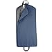 WallyBags Extra Capacity Travel Garment Bag with Pockets, Navy, 45-inch
