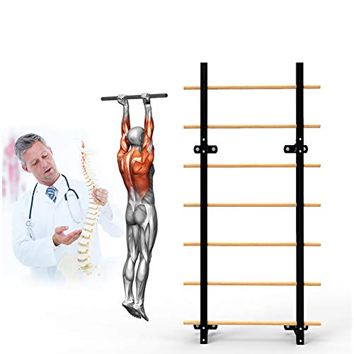 Rockingtail-Wall-Mounted-Solid-Wood-Steel-Climb-Shelf-Home-Indoor-Training-Recovery-Dance-Leg-Stretch-Pull-up-Training-Fitness-Equipment
