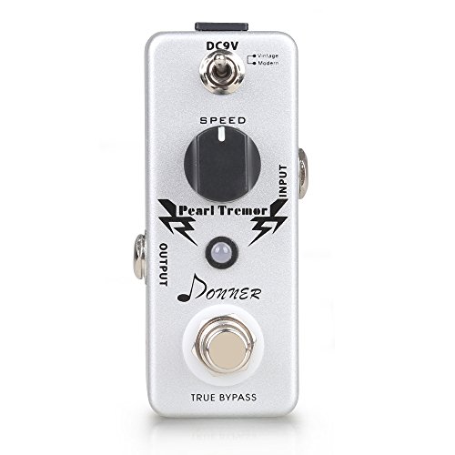 Donner True Bypass Pearl Tremor Pure Analog Phaser Guitar Effect Pedal Donner True Bypass Pearl Tremor Pure Analog Phaser Guitar Effect Pedal