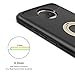 SPARIN Moto G5S Plus Case, Durable, Scratch-Resistant, Protective Case with 360° Rotating Ring Kickstand, Drop-Free Grip for Moto G5S+, 5.5 inch, Black