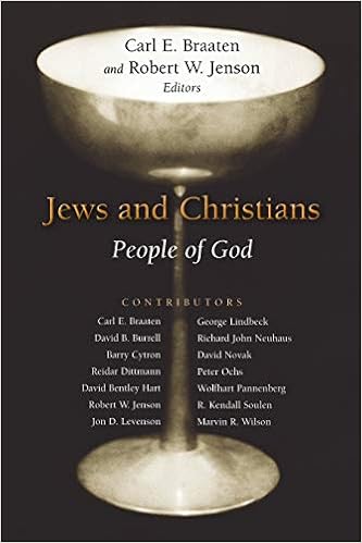 Jews And Christians People Of God Braaten Mr Carl E Jenson Mr Robert W 9780802805072 Amazon Com Books