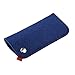 CHUANGLI Eyeglasses Bag Original Design Portable Soft Felt Slip In Pouch Case for Sunglasses Blue