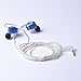 KZ ZS3 ZS5 0.75mm 2 pin Upgrade Silver Plate Replacement Earphones Cable for KZ Earphones (Silver)