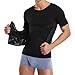 Derssity Mens Body Shaper Slimming Shirt Tummy Waist,Compression Top Slim Muscle Tank Shapewear