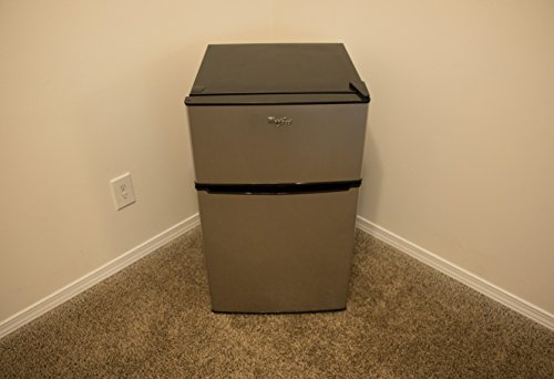 1 Whirlpool+Compact+Refrigerator+Appliance+Stainless