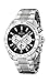Festina Men's F16488/9 Silver Stainless-Steel Quartz Watch with Black Dial