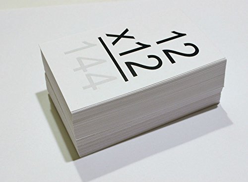 ALL POSSIBLE 0-12 Addition Subtraction Multiplication Division Math Flash Cards! best buy