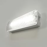 LEDBRITE 5W LED Emergency Bulkhead Light Maintained Non-Maintained IP65 Exit view 9