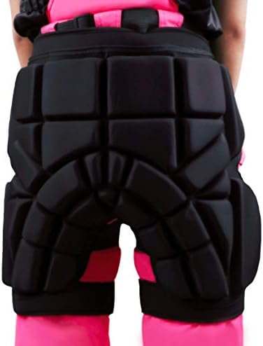 Mitef Child and Adult Outdoor Sports Protective Gear Hip Padded Shorts Anti-fall Pants for Roller Skating Skate Ski, Available in Four Sizes