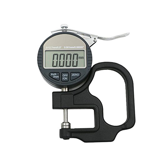 QST 0.001mm Electronic Thickness Gauge 10mm Digital Micrometer Thickness Meter Micrometro Thickness Tester With RS232 Data Output