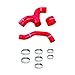 Mishimoto MMHOSE-SUB-INTRD Silicone Intercooler Hoses Fits Subaru Impreza WRX 2001-2005 Red