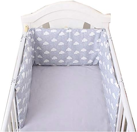 Crown Pattern 18030 Cm Crib Bumpers U L Shape Baby Bedding Set Cot