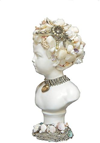 Shabby Chic Mermaid Bust