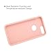 For iPhone 7 Plus Armor Case Moonmini Shockproof Anti Slip Ultra Slim Light Weight Back Cover TPU + PC Dual Layer Hybrid Protective Case (Rose Gold + Pink)
