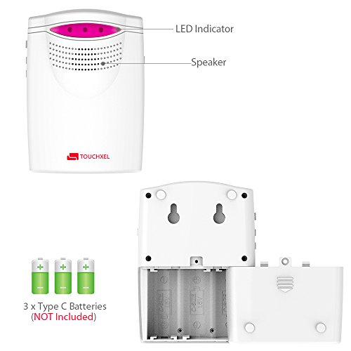 Driveway Alarm Wireless Outsite, Motion Sensor Alarm with 1000 FT Range