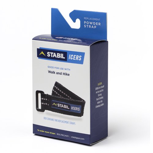STABILicers Powder Strap for Added Stability, Security, Performance in Deep and Crusty Snow, for All Winter Shoe/Boot Types, Compatible Walk, OS