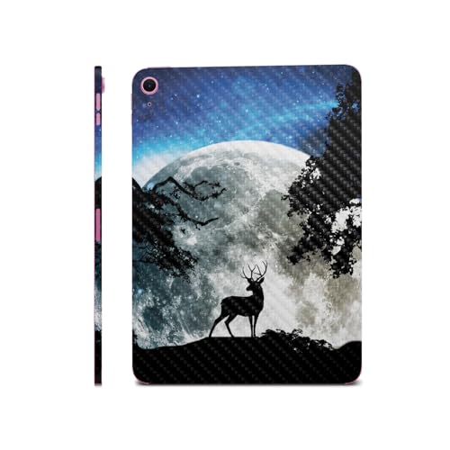 Carbon Fiber iPad Skin Compatible with Apple iPad A16 11 Gen (2025) - Moonlight…