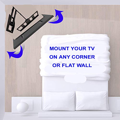 Forging Mount Long Extension Tv Mount Full Motion Wall Bracket With 42 Inch Long Arm Articulating - flat wall clip roblox