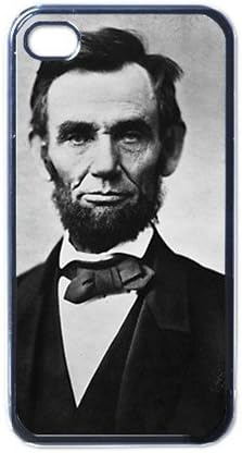 Abraham Lincoln Apple iPhone 5 PLASTIC cell phone Case / Cover Great Gift Idea