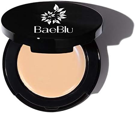 BaeBlu Organic Concealer, FULL Coverage Cover Up, 100% Natural, Made in USA, Bare Naked