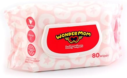 Cleansing Cloth Wet Wipes 80 pieces, Aloe Vera and Vitamin E