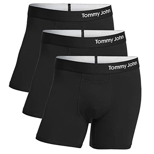 Tommy John Men's Cool Cotton Trunks 3 Pack Comfortable Breathable