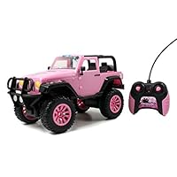 Jada Toys GIRLMAZING Big Foot Jeep R/C Vehicle (1:16 Scale), Pink