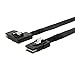 CableCreation 2.5FT/0.75M Internal Mini SAS SFF-8087 to Right Angle SFF-8087 Cable, 36 Pin, 14 Gbps, Compatible with Raid Cards, Server, Black