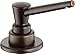 Delta Faucet Pump Soap/ Lotion Dispenser Oil Rubbed Bronze, Countertop Soap Dispenser, Top Fill Deck Mount Soap Dispenser, Venetian Bronze RP1001RB
