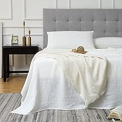 Berklan Linen Sheets Twin Linen Bedding 100% French
