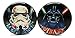 Star Wars Darth Vader & Storm Trooper Ear Plugs - Acrylic Screw-On - 10 Sizes - Brand NewPair