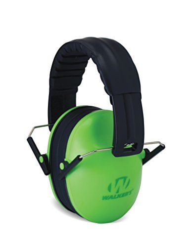 Walker's Children-Baby & Kids Hearing Protection/Folding Ear Muff, Lime Green (Best Ear Muffs For Kids)