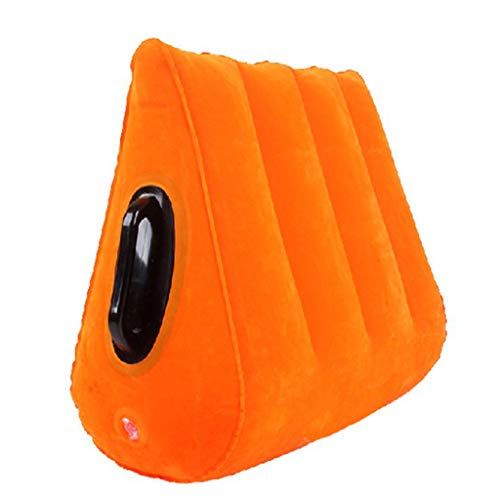 Guiseniour Couples Love Pillow Inflatable Triangle Positioning Cushion with Handles Toys