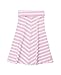 RuffleButts® Little Girls Maxi Skirt w/Stripes