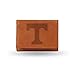 Rico Industries NCAA Tennessee Volunteers Embossed Leather Trifold Wallet, Tan