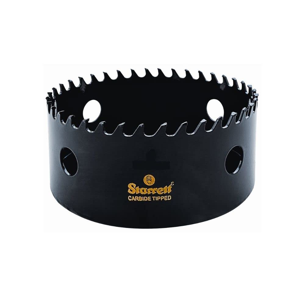 Starrett Tungsten Carbide Tipped Hole Saw CT378, 98mm, Deep Cut for Wood, Concrete & Fibreglass — image 1