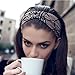 GUNIANG 9 Headbands for Women Twisted Stretchy Head Bands for Girls Criss Cross Turban Headwraps Hair Accessories Elastic Wraps
