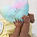 Paradise Galleries African American Black Reborn Baby Doll Rainbow Blessings: Faith, 5-Piece Gift Set, 19 inch GentleTouch Vinyl & Weighted Body