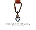 Planet Earth Play Equipment 5' Easy-Hang Swing Strap - Single Strap Plus Carabiner the Fastest and Easiest Way to Hang any Swing