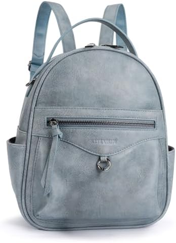 FREEAMG Mini Backpack for Women, Cute Light Weight Backpack, Ladies Purse Backpacks, Casual Daypack for Daily Travel, Khaki : Clothing, Shoes & Jewelry